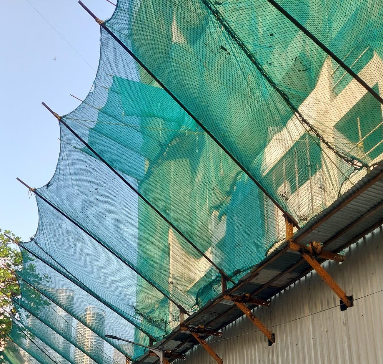 Facade and safety work