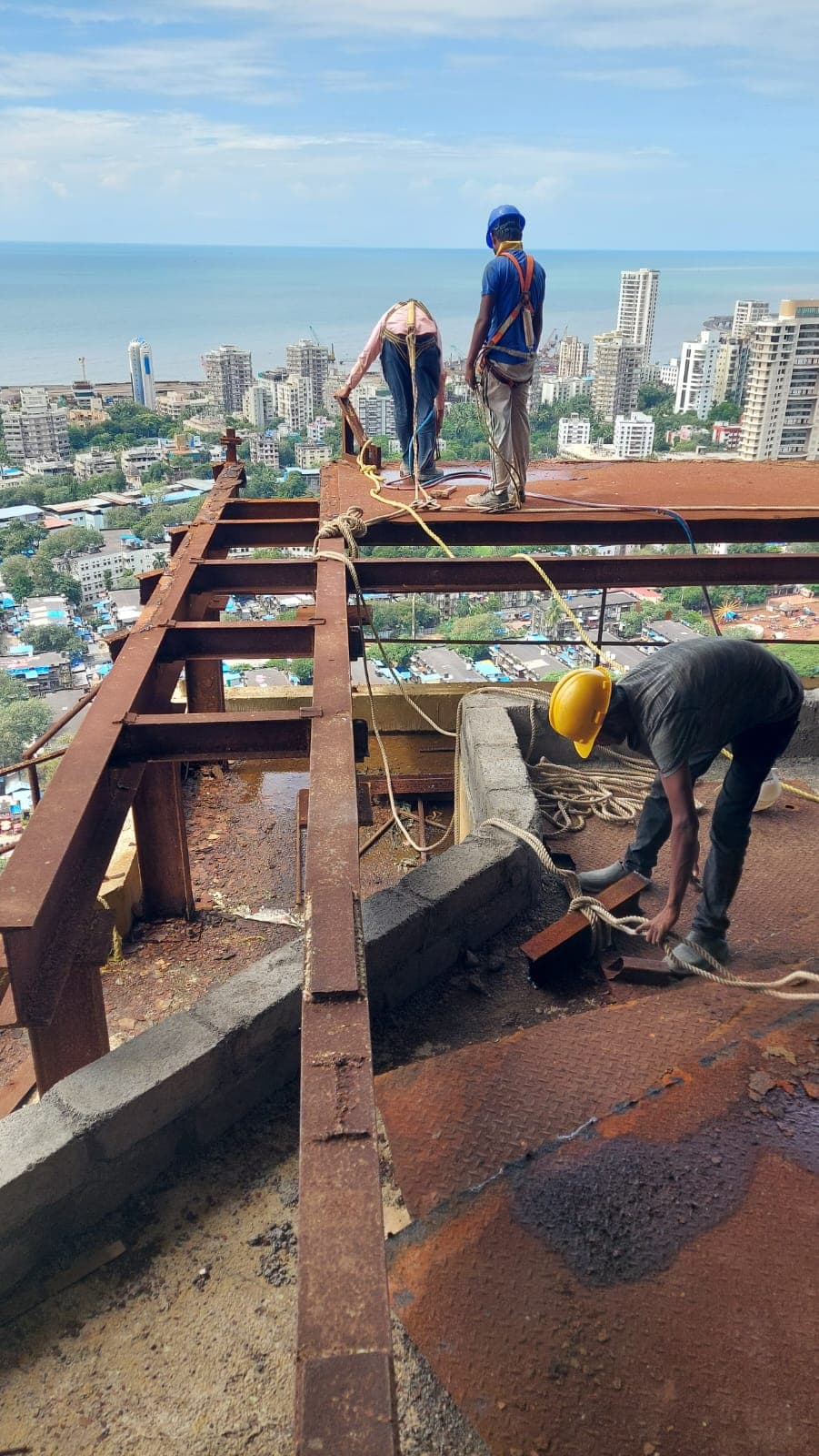 Manpower & Welding Work